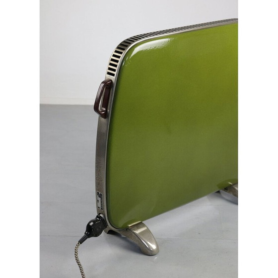 Image 1 of Grünes Emaille-Heizgerät von Eka, 1960
