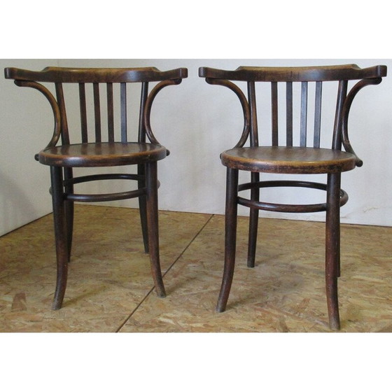 Image 1 of Vintage Bistro Sessel Buche natur