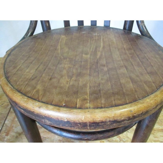 Image 1 of Vintage Bistro Sessel Buche natur