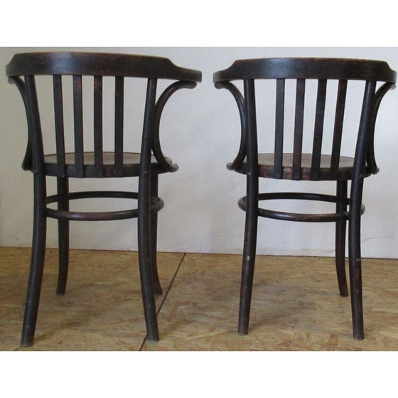 Image 1 of Vintage Bistro Sessel Buche natur