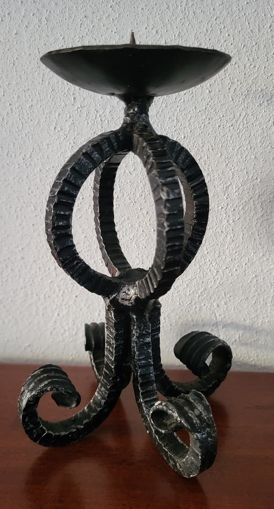 Image 1 of Brutalistischer Kerzenleuchter