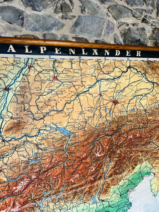 Image 1 of Alpenländer"-Schulkarte