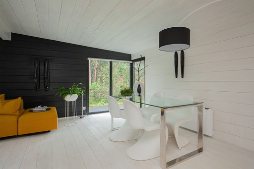 24Designs Glastisch oder Schreibtisch Nevada – L160 X B80 X H75