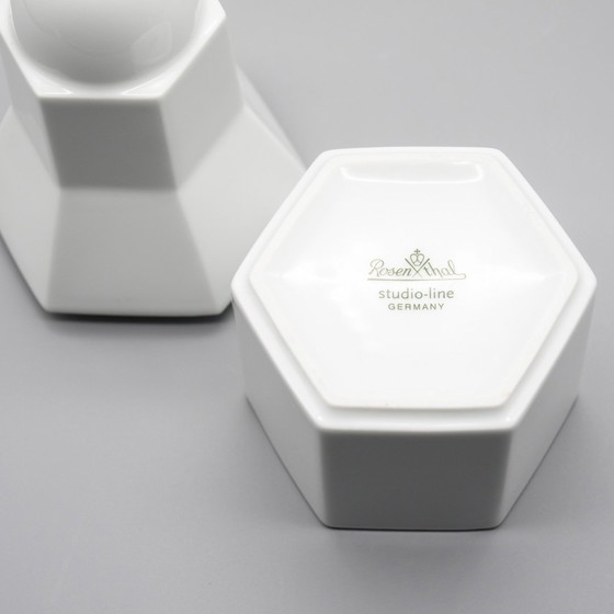 Image 1 of Rosenthal Jane Osbornes Smith Sammler Porzellandose mit Deckel 90S Postmodern