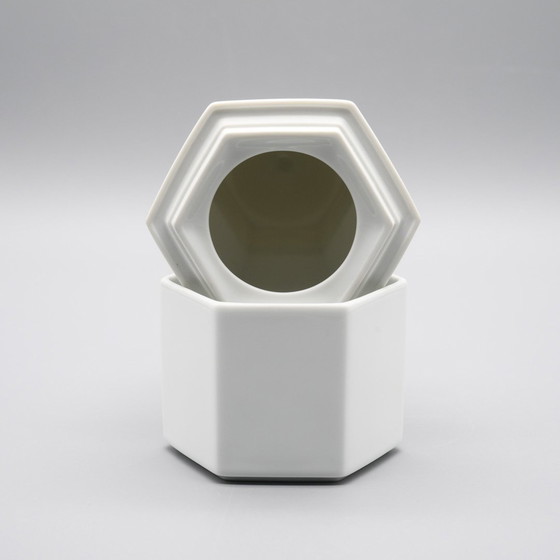 Image 1 of Rosenthal Jane Osbornes Smith Sammler Porzellandose mit Deckel 90S Postmodern