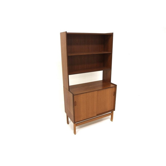 Image 1 of Vintage Teakholz Bücherschrank Kommode, Schweden 1960