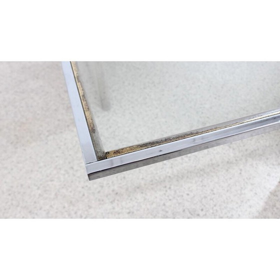 Image 1 of Vintage Couchtisch aus Marmor und Glas, Italien 1970