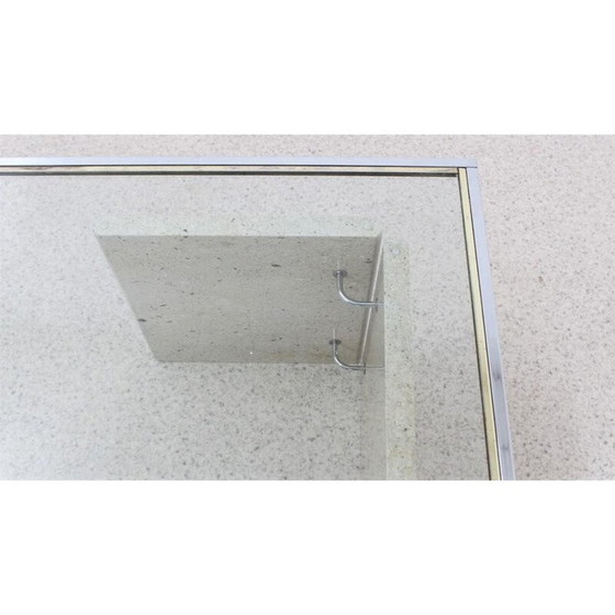 Image 1 of Vintage Couchtisch aus Marmor und Glas, Italien 1970