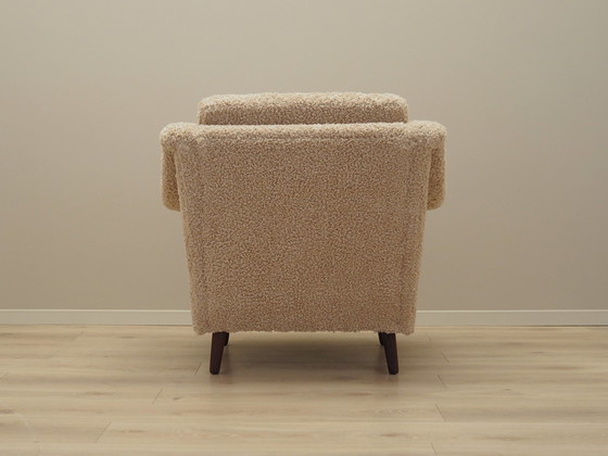 Image 1 of Beigefarbener Sessel, Dänisches Design, 1970er Jahre, Produktion: Dänemark