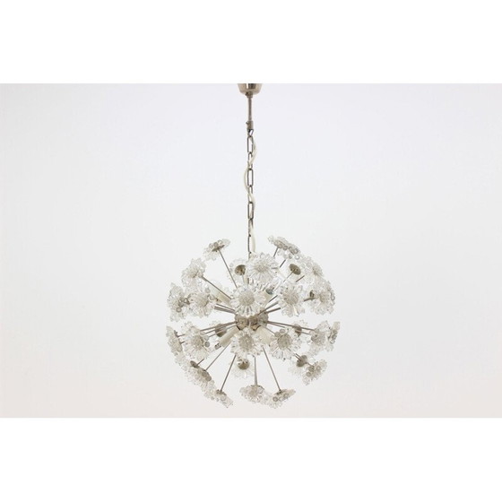 Image 1 of Einzigartiger Satz von fünf Sputnik-Kronleuchtern im Emil-Stejnar-Stil, 1970