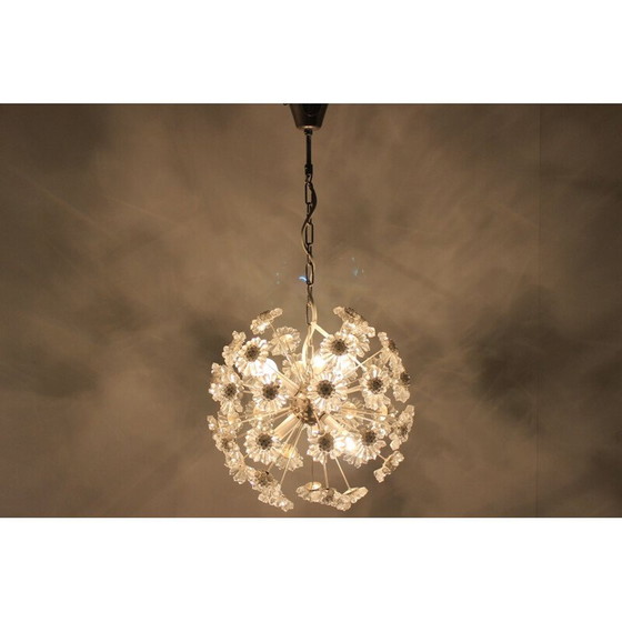 Image 1 of Einzigartiger Satz von fünf Sputnik-Kronleuchtern im Emil-Stejnar-Stil, 1970