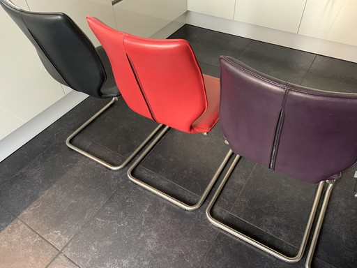 6x Brees New World Luna Esszimmerstühle