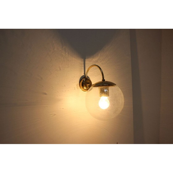 Image 1 of Paar alte Messingleuchten von Kamenicky Senov, Tschechoslowakei 1970