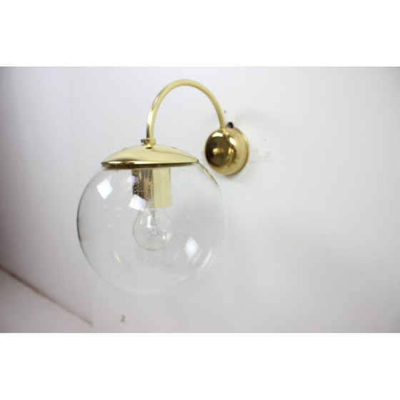 Image 1 of Paar alte Messingleuchten von Kamenicky Senov, Tschechoslowakei 1970