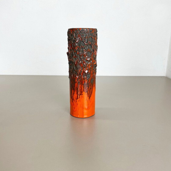 Image 1 of Vintage Vase aus fetter Lava-Keramik für Otto Ceramic, Deutschland 1970er
