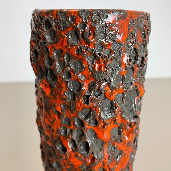 Image 1 of Vintage Vase aus fetter Lava-Keramik für Otto Ceramic, Deutschland 1970er