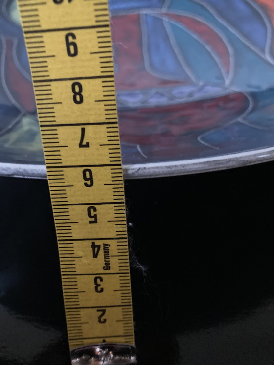 Image 1 of Vintage 1960'S Wandteller mit abstraktem Stillleben