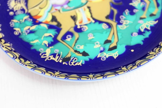 Image 1 of Zierteller Björn Wiinblad "Sindbad der Seefahrer" Rosenthal