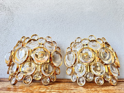 2x Vintage PALWA Wandlampe
