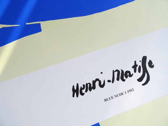 Image 1 of Henri Matisse – Blue Nude 1 (1952) – signierter Druck – Offsetlithographie