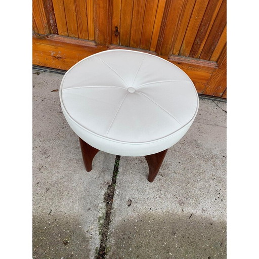 Dänischer Hocker aus der Mitte des Jahrhunderts aus Teakholz von Kofod Larsen für G-Plan, 1960er Jahre