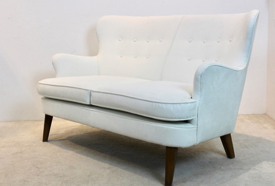 Image 1 of Artifort Theo Ruth Cocktail-Sofa, Niederlande 1950er Jahre