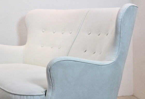 Image 1 of Artifort Theo Ruth Cocktail-Sofa, Niederlande 1950er Jahre