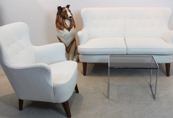 Image 1 of Artifort Theo Ruth Cocktail-Sofa, Niederlande 1950er Jahre