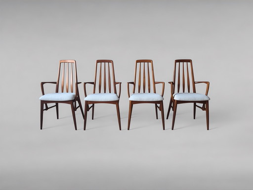 Dining Armchairs von Niels Koefoed für Koefoeds Hornslet, 4er-Set