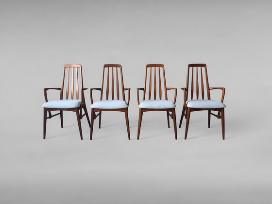 Image 1 of Dining Armchairs von Niels Koefoed für Koefoeds Hornslet, 4er-Set