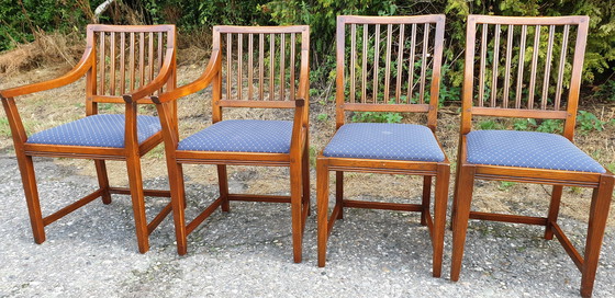 Image 1 of 6x Schuitema Jugendstil Esszimmerstuhl