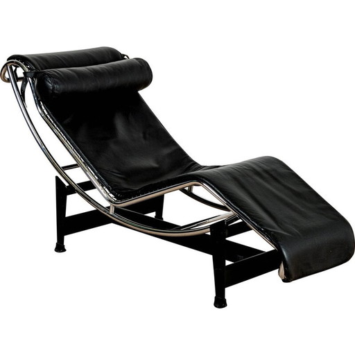 Loungesessel "LC4" von Pierre Jeanneret und Charlotte Perriand für Cassina, 1920