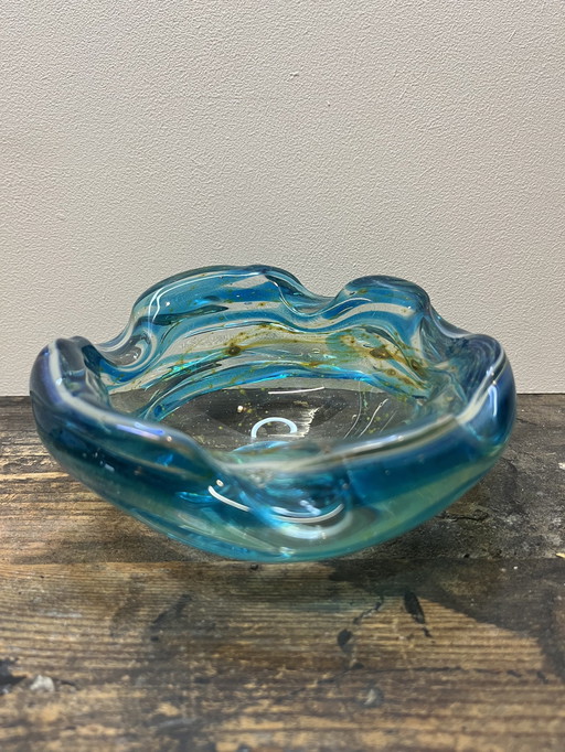 Vintage Mdina Malta Glasschale