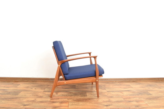 Image 1 of Mid Century Danish Lounge Chair, 1960er Jahre.