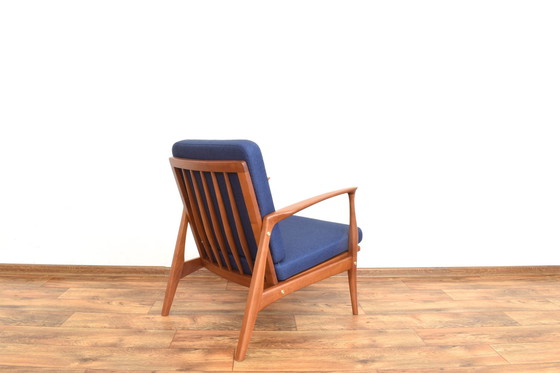 Image 1 of Mid Century Danish Lounge Chair, 1960er Jahre.