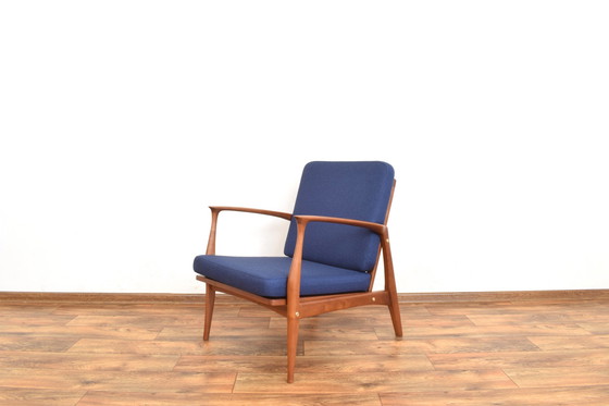 Image 1 of Mid Century Danish Lounge Chair, 1960er Jahre.