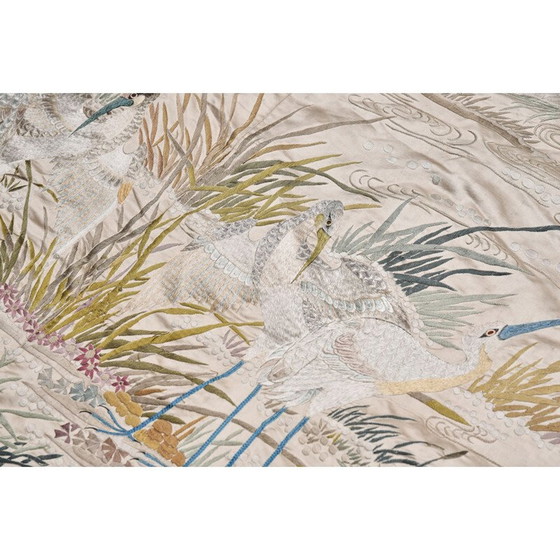 Image 1 of Seidenteppich im Art-Deco-Stil von Axel Vervoordt, 1800