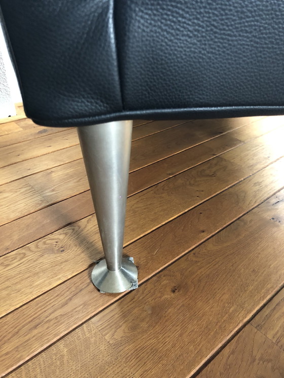 Image 1 of Castor Designerstuhl Montis, Schwarzes Leder