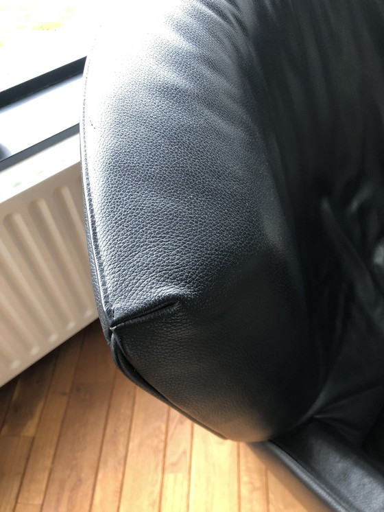 Image 1 of Castor Designerstuhl Montis, Schwarzes Leder