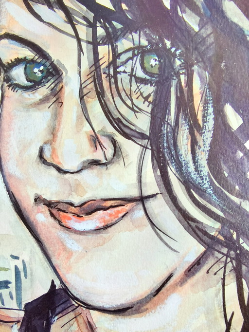 Leo Kogan - Porträt eines Mädchens