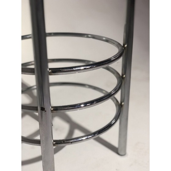 Image 1 of Vintage-Stoffhocker 1990er Jahre