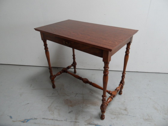 Image 1 of Vintage Beistelltisch mit Schublade