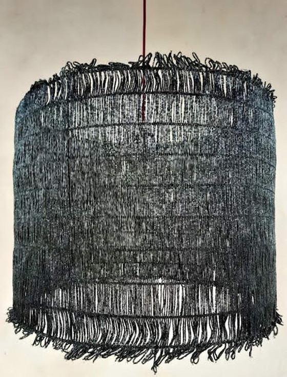 Image 1 of Bohemian XXL Hängeleuchte aus Perlen, 1970