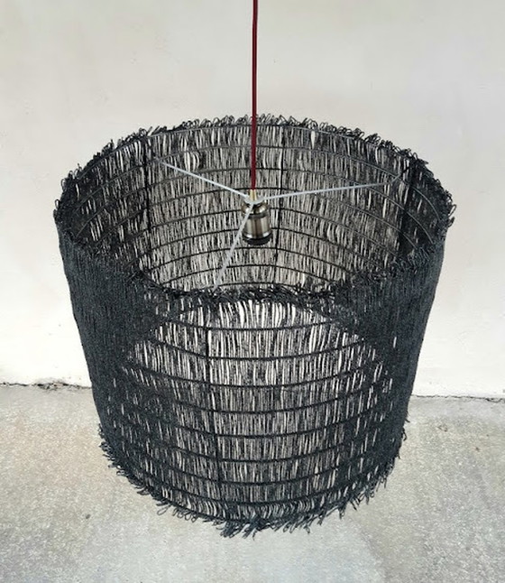 Image 1 of Bohemian XXL Hängeleuchte aus Perlen, 1970