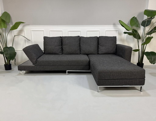 Brühl Fourtwo Designer Sofa Stoff Grün Couch Schlafsofa Four Two