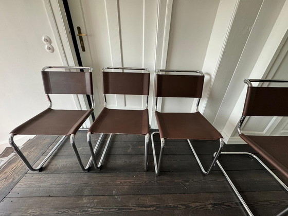 Image 1 of 6x Thonet S33 Freischwinger Stühle