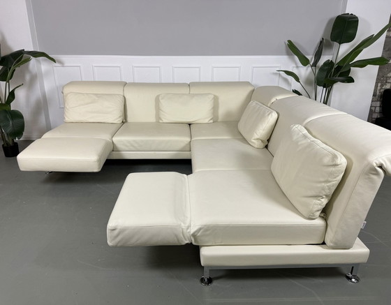 Image 1 of Brühl Moule Ecksofa Designer Sofa Couch Leder