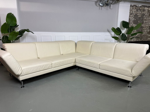 Brühl Moule Ecksofa Designer Sofa Couch Leder