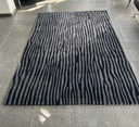 Zebra-Teppich aus Wolle