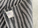 Zebra-Teppich aus Wolle